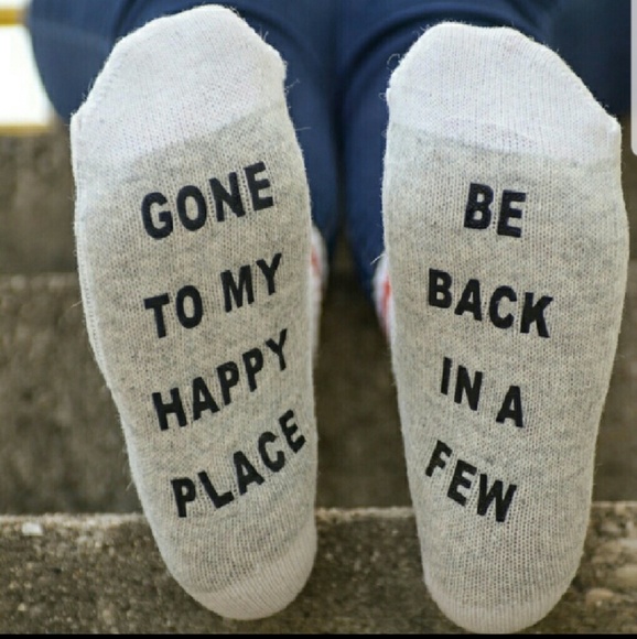 Kyoot Klothing Accessories - Happy Place Socks